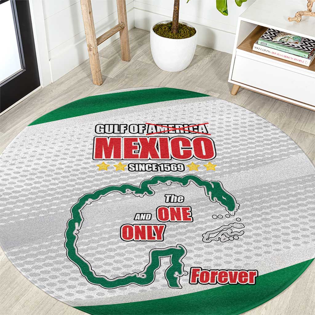 Gulf Of Mexico Since 1569 Round Carpet Golfo De Mexico The One and Only