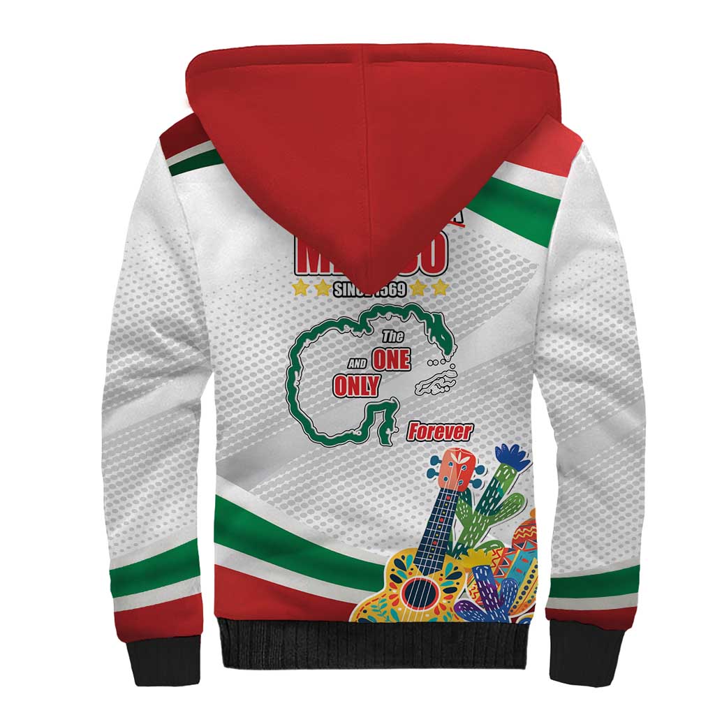 Gulf Of Mexico Since 1569 Sherpa Hoodie Golfo De Mexico The One and Only LT17