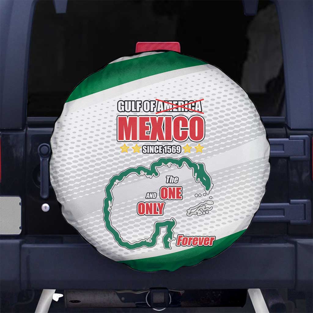 Gulf Of Mexico Since 1569 Spare Tire Cover Golfo De Mexico The One and Only
