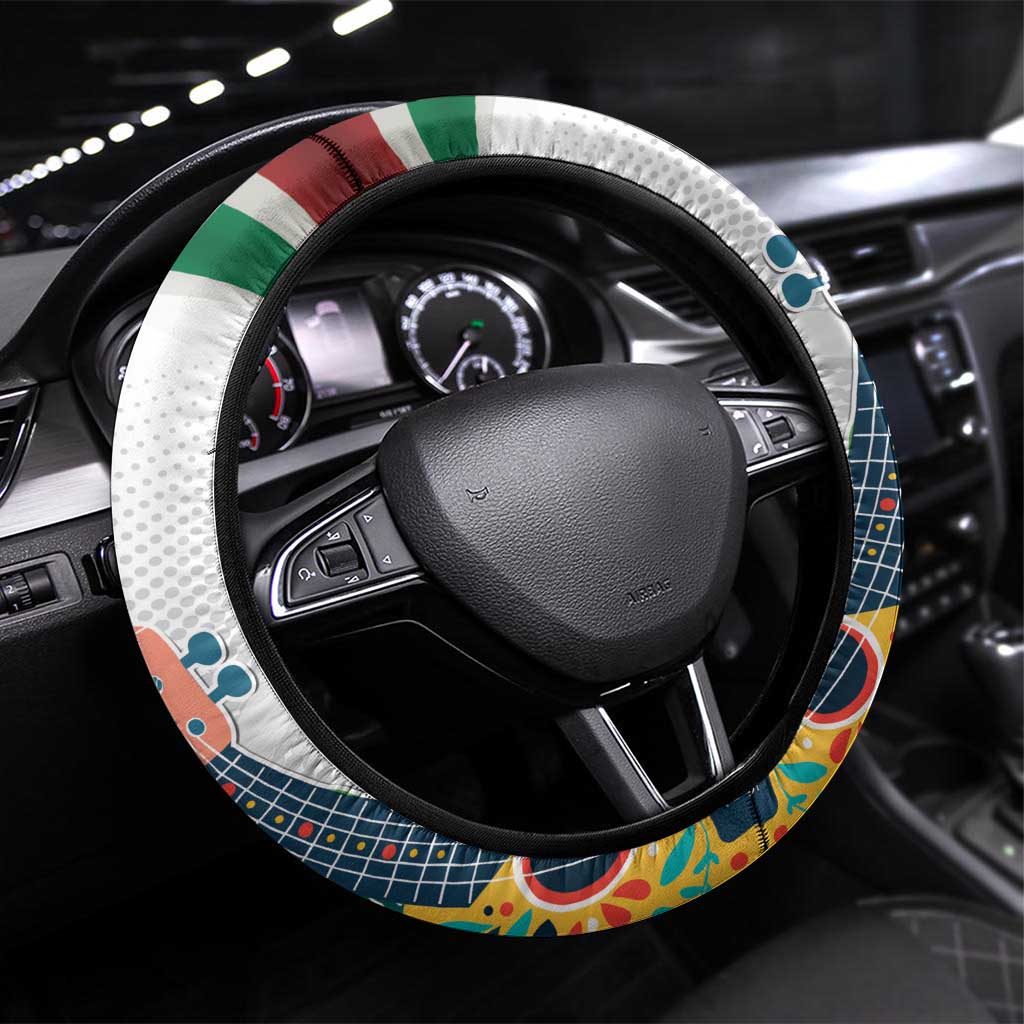 Gulf Of Mexico Since 1569 Steering Wheel Cover Golfo De Mexico The One and Only
