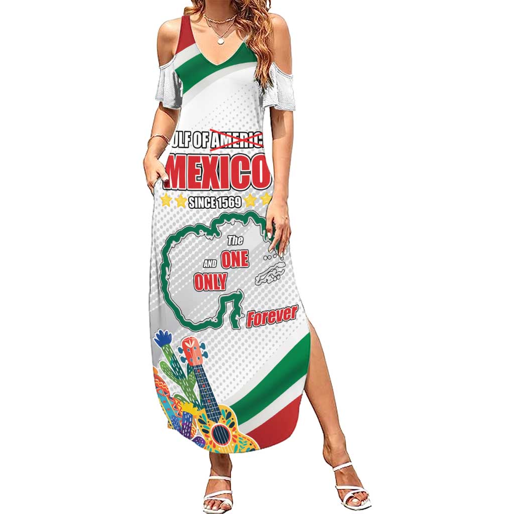 Gulf Of Mexico Since 1569 Summer Maxi Dress Golfo De Mexico The One and Only LT17