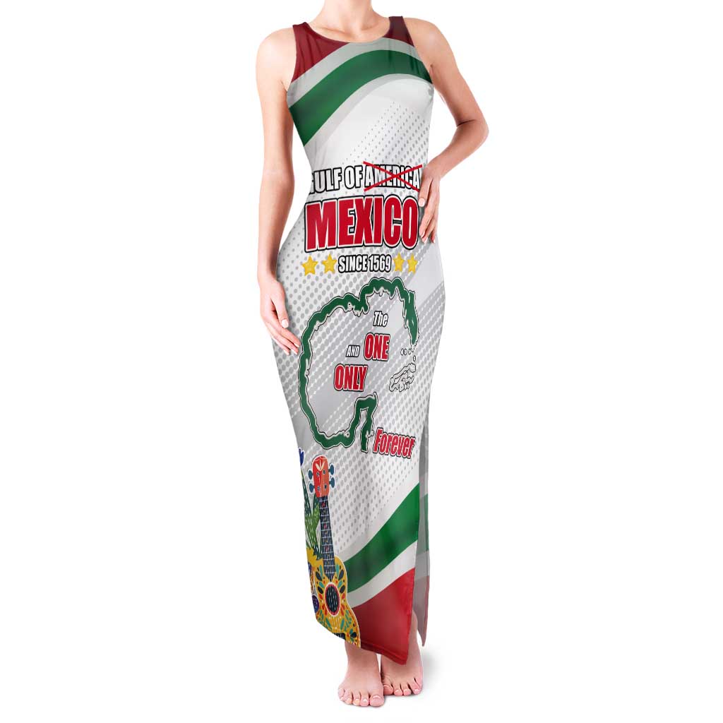 Gulf Of Mexico Since 1569 Tank Maxi Dress Golfo De Mexico The One and Only LT17