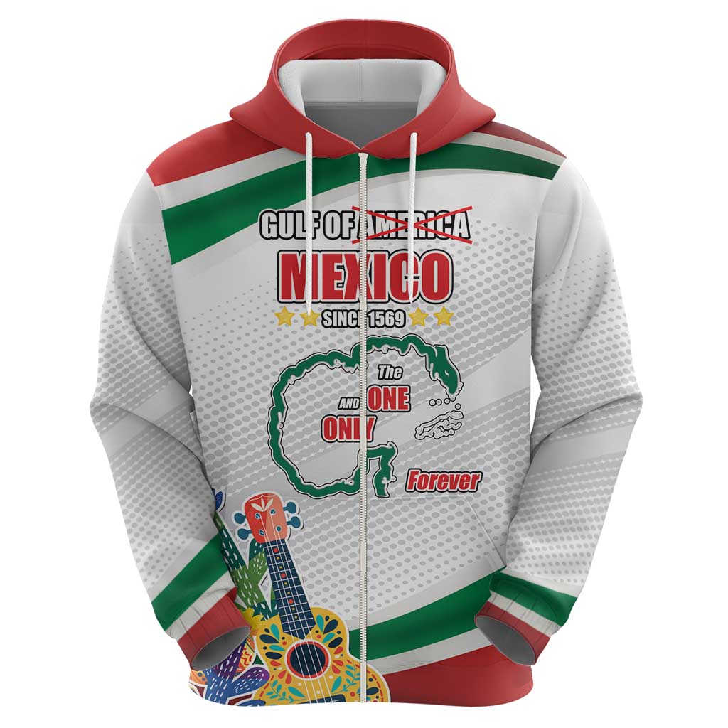 Gulf Of Mexico Since 1569 Zip Hoodie Golfo De Mexico The One and Only LT17