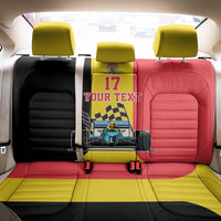 Custom Belgium Formula One Back Car Seat Cover Motorsport with Flag F1 World Championship