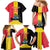 Custom Belgium Formula One Family Matching Mermaid Dress and Hawaiian Shirt Motorsport with Flag F1 World Championship