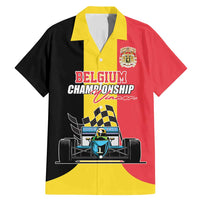 Custom Belgium Formula One Family Matching Mermaid Dress and Hawaiian Shirt Motorsport with Flag F1 World Championship