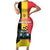 Custom Belgium Formula One Family Matching Short Sleeve Bodycon Dress and Hawaiian Shirt Motorsport with Flag F1 World Championship