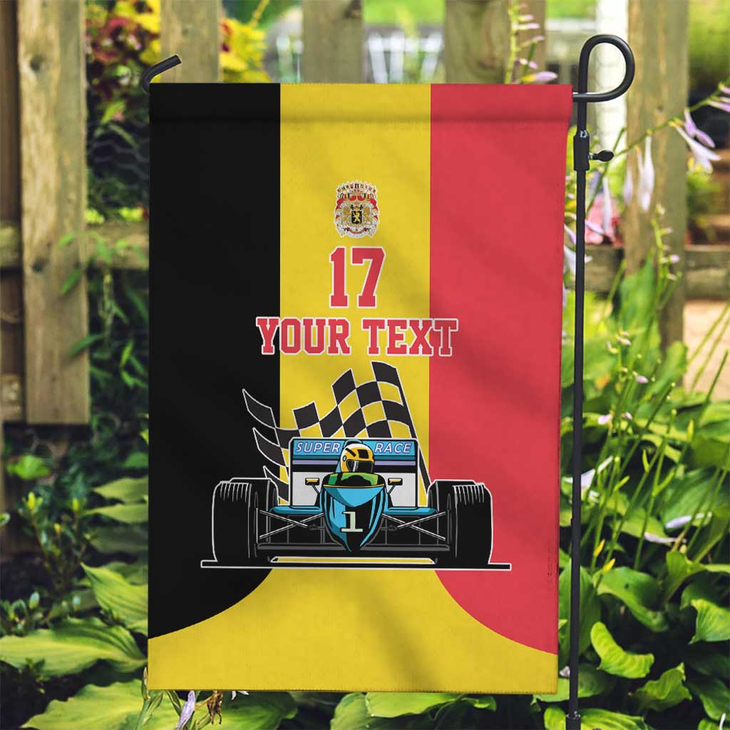 Custom Belgium Formula One Garden Flag Motorsport with Flag F1 World Championship