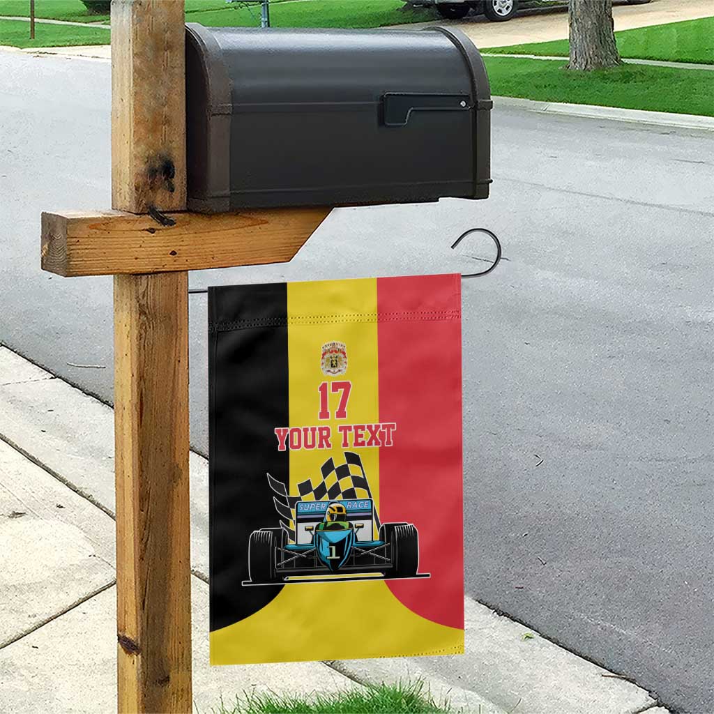 Custom Belgium Formula One Garden Flag Motorsport with Flag F1 World Championship