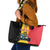 Custom Belgium Formula One Leather Tote Bag Motorsport with Flag F1 World Championship