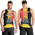 Custom Belgium Formula One Men Tank Top Motorsport with Flag F1 World Championship