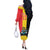 Custom Belgium Formula One Off The Shoulder Long Sleeve Dress Motorsport with Flag F1 World Championship