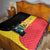 Custom Belgium Formula One Quilt Motorsport with Flag F1 World Championship