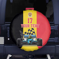 Custom Belgium Formula One Spare Tire Cover Motorsport with Flag F1 World Championship