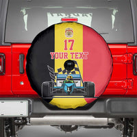 Custom Belgium Formula One Spare Tire Cover Motorsport with Flag F1 World Championship