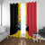Custom Belgium Formula One Window Curtain Motorsport with Flag F1 World Championship