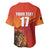 Custom Belgium Tennis Champions Baseball Jersey Winners Never Quit with A Crowned Lion