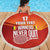 Custom Belgium Tennis Champions Beach Blanket Winners Never Quit with A Crowned Lion