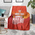 Custom Belgium Tennis Champions Blanket Winners Never Quit with A Crowned Lion
