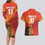 Custom Belgium Tennis Champions Couples Matching Long Sleeve Bodycon Dress and Hawaiian Shirt Winners Never Quit with A Crowned Lion
