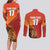 Custom Belgium Tennis Champions Couples Matching Long Sleeve Bodycon Dress and Long Sleeve Button Shirt Winners Never Quit with A Crowned Lion