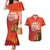 Custom Belgium Tennis Champions Couples Matching Mermaid Dress and Hawaiian Shirt Winners Never Quit with A Crowned Lion