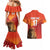 Custom Belgium Tennis Champions Couples Matching Mermaid Dress and Hawaiian Shirt Winners Never Quit with A Crowned Lion