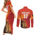 Custom Belgium Tennis Champions Couples Matching Short Sleeve Bodycon Dress and Long Sleeve Button Shirt Winners Never Quit with A Crowned Lion