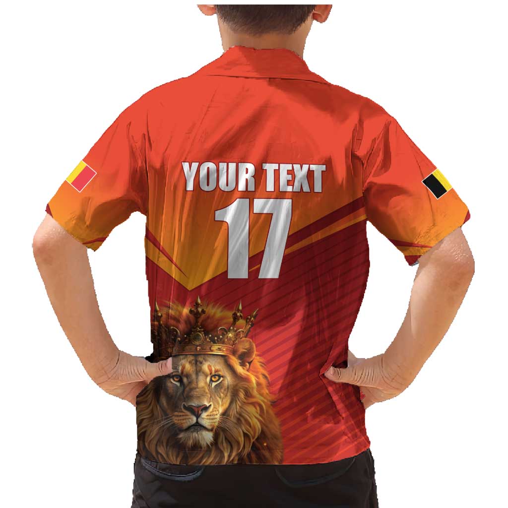 Custom Belgium Tennis Champions Family Matching Mermaid Dress and Hawaiian Shirt Winners Never Quit with A Crowned Lion