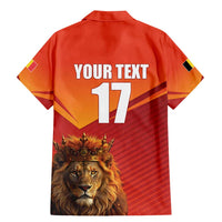 Custom Belgium Tennis Champions Family Matching Mermaid Dress and Hawaiian Shirt Winners Never Quit with A Crowned Lion