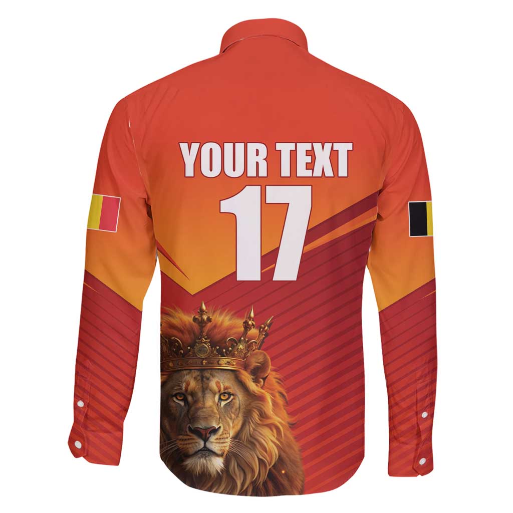 Custom Belgium Tennis Champions Family Matching Mermaid Dress and Hawaiian Shirt Winners Never Quit with A Crowned Lion