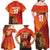 Custom Belgium Tennis Champions Family Matching Off Shoulder Maxi Dress and Hawaiian Shirt Winners Never Quit with A Crowned Lion