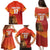 Custom Belgium Tennis Champions Family Matching Puletasi and Hawaiian Shirt Winners Never Quit with A Crowned Lion