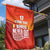 Custom Belgium Tennis Champions Garden Flag Winners Never Quit with A Crowned Lion