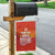 Custom Belgium Tennis Champions Garden Flag Winners Never Quit with A Crowned Lion