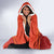Custom Belgium Tennis Champions Hooded Blanket Winners Never Quit with A Crowned Lion