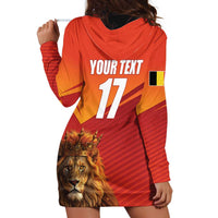 Custom Belgium Tennis Champions Hoodie Dress Winners Never Quit with A Crowned Lion