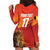 Custom Belgium Tennis Champions Hoodie Dress Winners Never Quit with A Crowned Lion