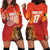 Custom Belgium Tennis Champions Hoodie Dress Winners Never Quit with A Crowned Lion