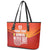 Custom Belgium Tennis Champions Leather Tote Bag Winners Never Quit with A Crowned Lion