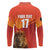 Custom Belgium Tennis Champions Long Sleeve Polo Shirt Winners Never Quit with A Crowned Lion