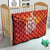 Custom Belgium Tennis Champions Quilt Winners Never Quit with A Crowned Lion