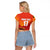 Custom Belgium Tennis Champions Raglan Cropped T Shirt Winners Never Quit with A Crowned Lion