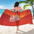 Custom Belgium Tennis Champions Sarong Winners Never Quit with A Crowned Lion