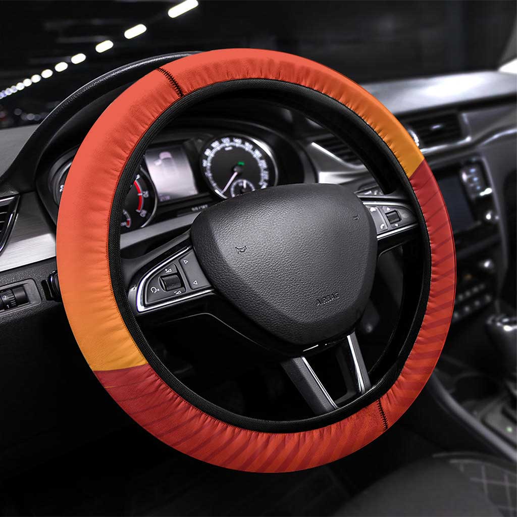 Belgium Tennis Champions Steering Wheel Cover Winners Never Quit with A Crowned Lion