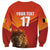 Custom Belgium Tennis Champions Sweatshirt Winners Never Quit with A Crowned Lion