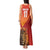 Custom Belgium Tennis Champions Tank Maxi Dress Winners Never Quit with A Crowned Lion