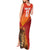 Custom Belgium Tennis Champions Tank Maxi Dress Winners Never Quit with A Crowned Lion
