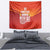 Custom Belgium Tennis Champions Tapestry Winners Never Quit with A Crowned Lion