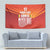 Custom Belgium Tennis Champions Tapestry Winners Never Quit with A Crowned Lion